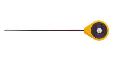 Prut na dírky "balalajka" Jaxon 30 cm - žlutá