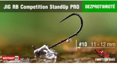 Bezprotihrotý Jig RB StandUp Pro Competition #10 - 12 mm