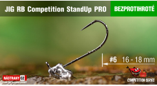 Bezprotihrotý Jig RB StandUp Pro Competition #6 - 18 mm