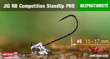 Bezprotihrotý Jig RB StandUp Pro Competition #8 - 17 mm