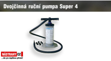 Dvojčinná ruční pumpa Super 4/2