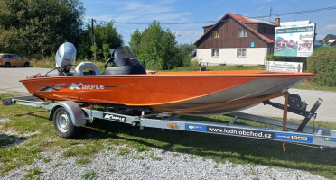 Loď Kimple Sniper S548 + příslušenství