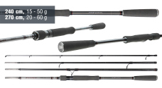 Přívlačový prut Daiwa Fuego Predator Travel Spin