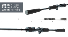 Baitcastový prut Daiwa Fuego Predator Baitcast