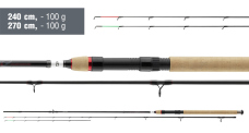 Feederový prut Daiwa Ninja X Stalker Feeder 