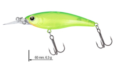 Wobler DAIWA Steez Shad 60SP-SR - 6 cm